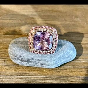 CAROL BRODIE Rosegold Vermeil Ring 6